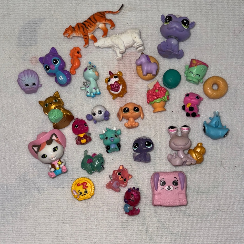 Colorful Animal Figurine Set